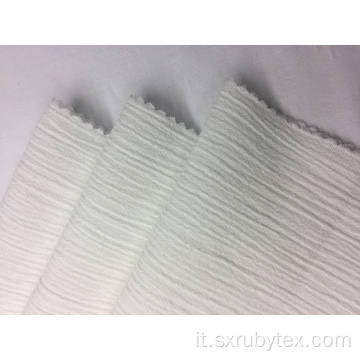 Tessuto solido di cotone crepon